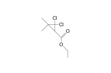 2,2-Dichloro-3,3-dimethyl-1-cyclopropanecarboxylic acid, ethyl ester