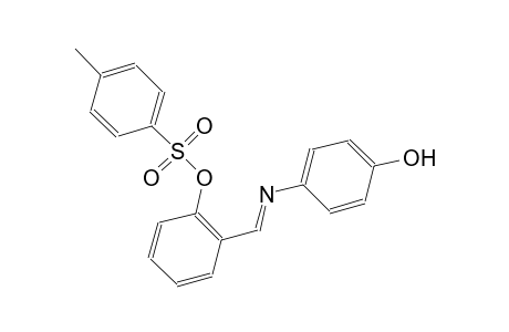 2-{(E)-[(4-hydroxyphenyl)imino]methyl}phenyl 4-methylbenzenesulfonate