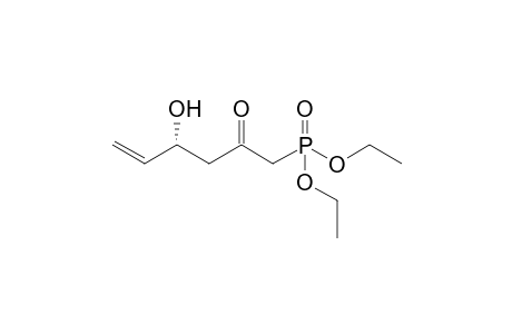 (4R)-1-diethoxyphosphoryl-4-hydroxy-5-hexen-2-one