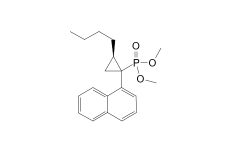 syn-.beta.-1-[2-Butylcyclopropyl(dimethoxyphosphonyl)]naphthalene
