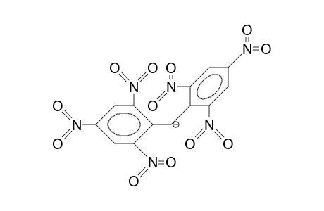 (2,2',4,4',6,6'-Hexanitro-diphenyl)-methyl anion