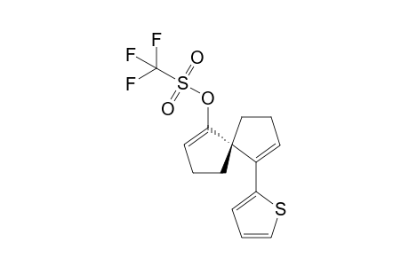 6-(2-Thienyl)-1-trifluoromethanesulfonyloxyspiro[4.4]nona-1,6-diene