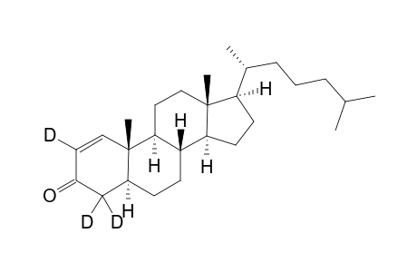 [2,4,4-2H(3)]TrideuterioIcholest-1-en-3-one