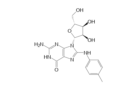 N-(Guanosin-8-yl)-4-methylaniline