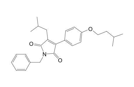 1-Benzyl-3-isobutyl-4-(4-(isopentyloxy)phenyl)-1H-pyrrole-2,5-dione