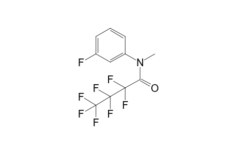 2,2,3,3,4,4,4-Heptafluoro-N-(3-fluorophenyl)-N-methylbutanamide