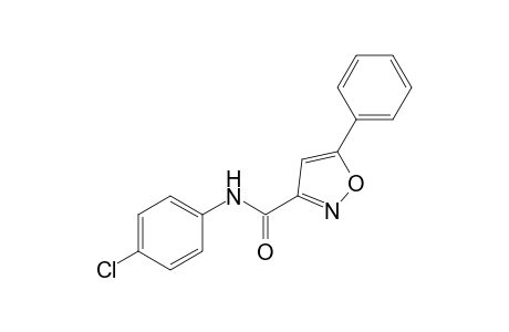 N-(4-Chlorophenyl)-5-phenyl-3-isoxazolecarboxamide