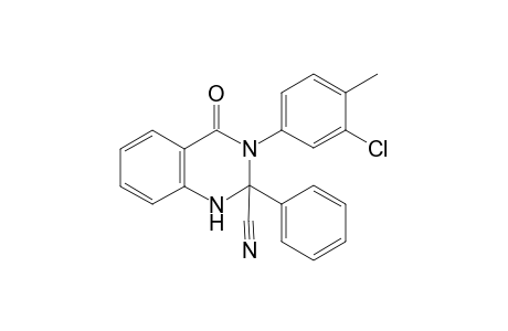 Quinazoline-2-carbonitrile, 3-(3-chloro-4-methylphenyl)-4-oxo-2-phenyl-1,2,3,4-tetrahydro-