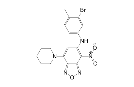N-(3-bromo-4-methylphenyl)-4-nitro-7-(1-piperidinyl)-2,1,3-benzoxadiazol-5-amine