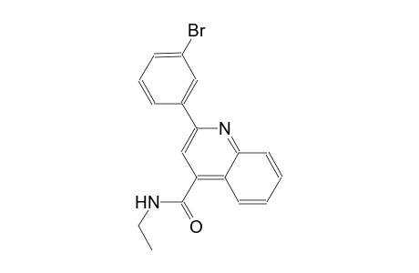 2-(3-bromophenyl)-N-ethyl-4-quinolinecarboxamide
