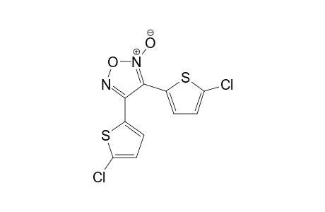 Furazan, bis(5-chloro-2-thienyl)-, monooxide