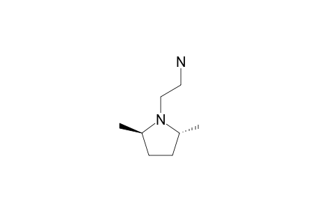 1-AMINO-2-[(2R,5R)-2,5-DIMETHYL-PYRROLIDIN-1-YL]-ETHANE