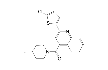 2-(5-chloro-2-thienyl)-4-[(4-methyl-1-piperidinyl)carbonyl]quinoline
