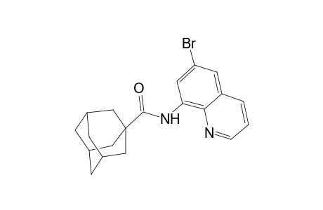 N-(6-bromanylquinolin-8-yl)adamantane-1-carboxamide
