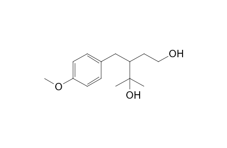 3-(4-Methoxybenzyl)-2-methylpentan-2,5-diol