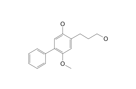 5-Hydroxy-4-(3-hydroxypropyl)-2-methoxybiphenyl