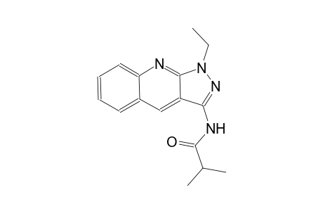 N-(1-ethyl-1H-pyrazolo[3,4-b]quinolin-3-yl)-2-methylpropanamide