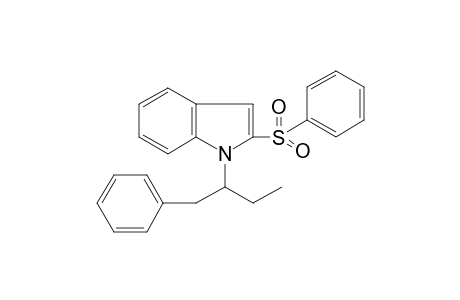 1-[1-(Phenylmethyl)propyl]-2-(phenylsulfonyl)-1H-indole