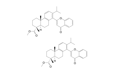 METHYL-14-(2-CHROMONYL)-DEHYDROABIETATE