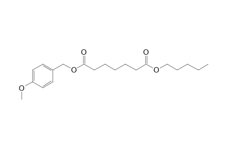 Pimelic acid, 4-methoxybenzyl pentyl ester