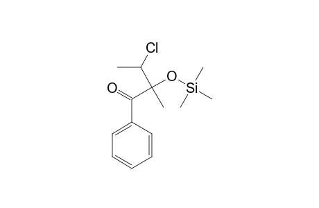 ANTI-(2R,3S)-3-CHLOR-2-METHYL-1-PHENYL-2-(TRIMETHYLSILOXY)-1-BUTANONE