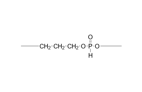 Poly(oxyphosphonoyloxytrimethylene)