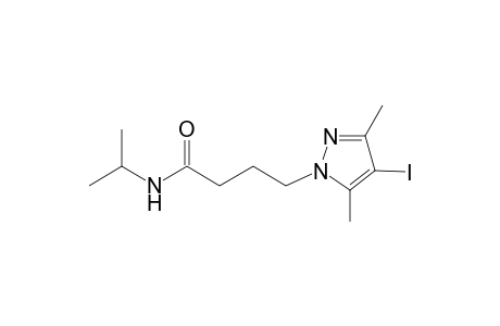 1H-Pyrazole-1-butanamide, 4-iodo-3,5-dimethyl-N-(1-methylethyl)-