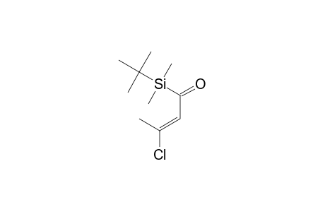 1-(TERT.-BUTYLDIMETHYLSILYL)-3-CHLORO-3-METHYL-2-PROPEN-1-ONE