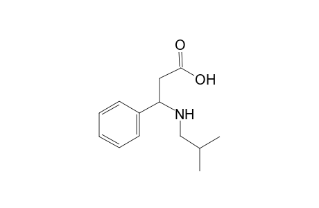 3-(2-Methylpropylamino)-3-phenyl-propanoic acid