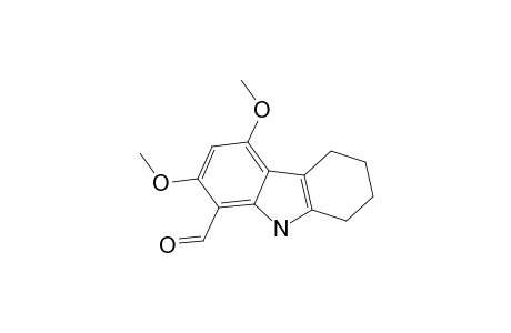 5,7-Dimethoxy-1,2,3,4-tetrahydrocarbazole-8-carbaldehyde