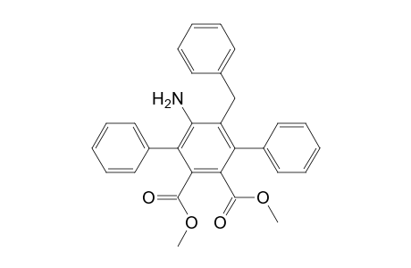 [1,1':4',1''-Terphenyl]-2',3'-dicarboxylic acid, 5'-amino-6'-(phenylmethyl)-, dimethyl ester