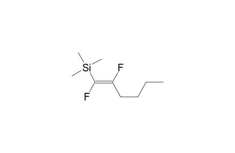 [(Z)-1,2-bis(fluoranyl)hex-1-enyl]-trimethyl-silane