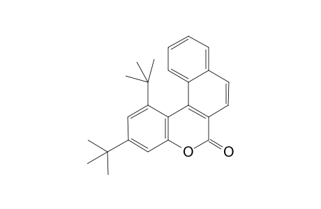 1,3-Ditert-butyl-6-naphtho[2,1-c][1]benzopyranone