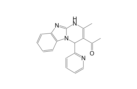 ethanone, 1-[1,4-dihydro-2-methyl-4-(2-pyridinyl)pyrimido[1,2-a]benzimidazol-3-yl]-
