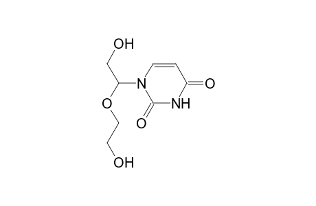 1-[1-(2-hydroxyethyloxy)-2-oxidanyl-ethyl]pyrimidine-2,4-dione