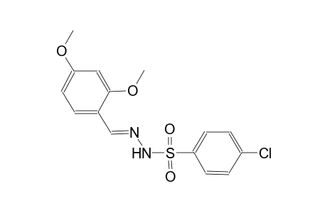 4-chloro-N'-[(E)-(2,4-dimethoxyphenyl)methylidene]benzenesulfonohydrazide