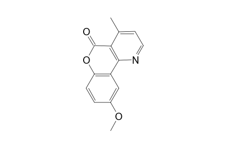 4-Methyl-2-[2'-oxy-5'-methoxyphenyl]-nicotinyl-.delta.-lactone