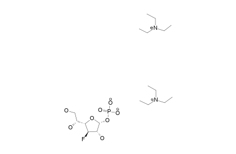 BIS-(TRIETHYLAMMONIUM)-(3-DEOXY-3-FLUORO-ALPHA-D-GALACTOFURANOSYL)-PHOSPHATE