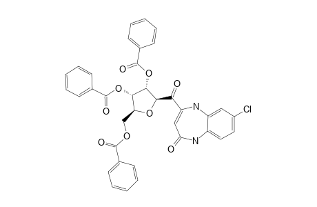 7-CHLORO-4-[1-(2,3,5-TRI-O-BENZOYL-BETA-D-RIBOFURANOSYL)-OXO]-1,3-DIHYDRO-2H-1,5-BENZODIAZEPINE-2-ONE