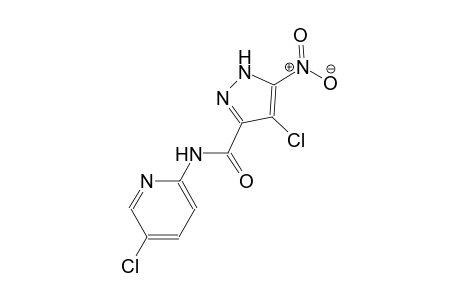 4-chloro-N-(5-chloro-2-pyridinyl)-5-nitro-1H-pyrazole-3-carboxamide