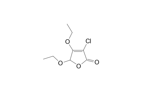 3-Chloro-4,5-diethoxyfuran-2(5H)-one