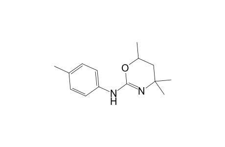 4,4,6-Trimethyl-N-(4-methylphenyl)-5,6-dihydro-4H-1,3-oxazin-2-amine