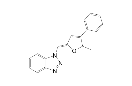 2-(BENZOTRIAZOL-1-YL-METHYLENE)-4-PHENYL-5-METHYL-2,5-DIHYDROFURAN