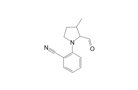 N-(2-cyanophenyl)-3-methylpyrrolidine-2-carbaldehyde