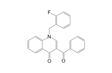 4(1H)-quinolinone, 3-benzoyl-1-[(2-fluorophenyl)methyl]-