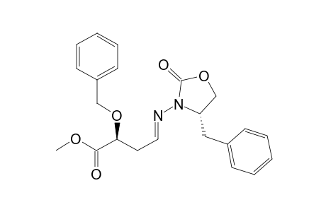 (S,E)-methyl 4-(((S)-4-benzyl-2-oxooxazolidin-3-yl)imino)-2-(benzyloxy)butanoate