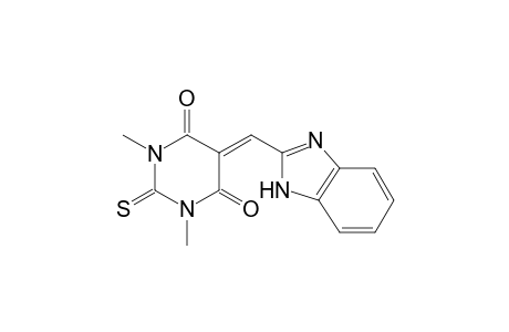 5-(1H-benzimidazol-2-ylmethylene)-1,3-dimethyl-2-thioxo-hexahydropyrimidine-4,6-dione