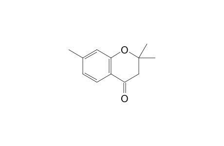 4H-1-Benzopyran-4-one, 2,3-dihydro-2,2,7-trimethyl-