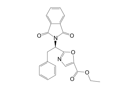 ETHYL-(S)-2-(2-PHENYL-1-PHTHALIMIDOETHYL)-OXAZOLE-5-CARBOXYLATE