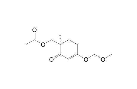 [(1R)-4-(methoxymethoxy)-1-methyl-2-oxidanylidene-cyclohex-3-en-1-yl]methyl ethanoate